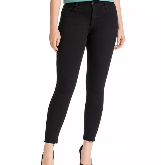 AG Farrah High Rise Raw Hem Ankle Skinny Jeans, 24R - Picture 2 of 8